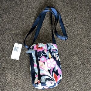 Vera Bradley Water Bottle Floral Crossbody Bag